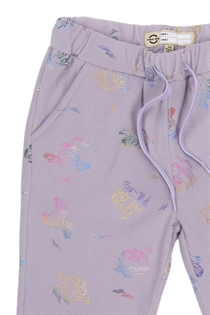 MIKK-LINE Fleece Sæt Swan Foil AOP
